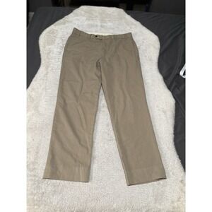 Brooks Brothers Madison Fit Mens Beige Straight Wool Dress Pants Size 36x30